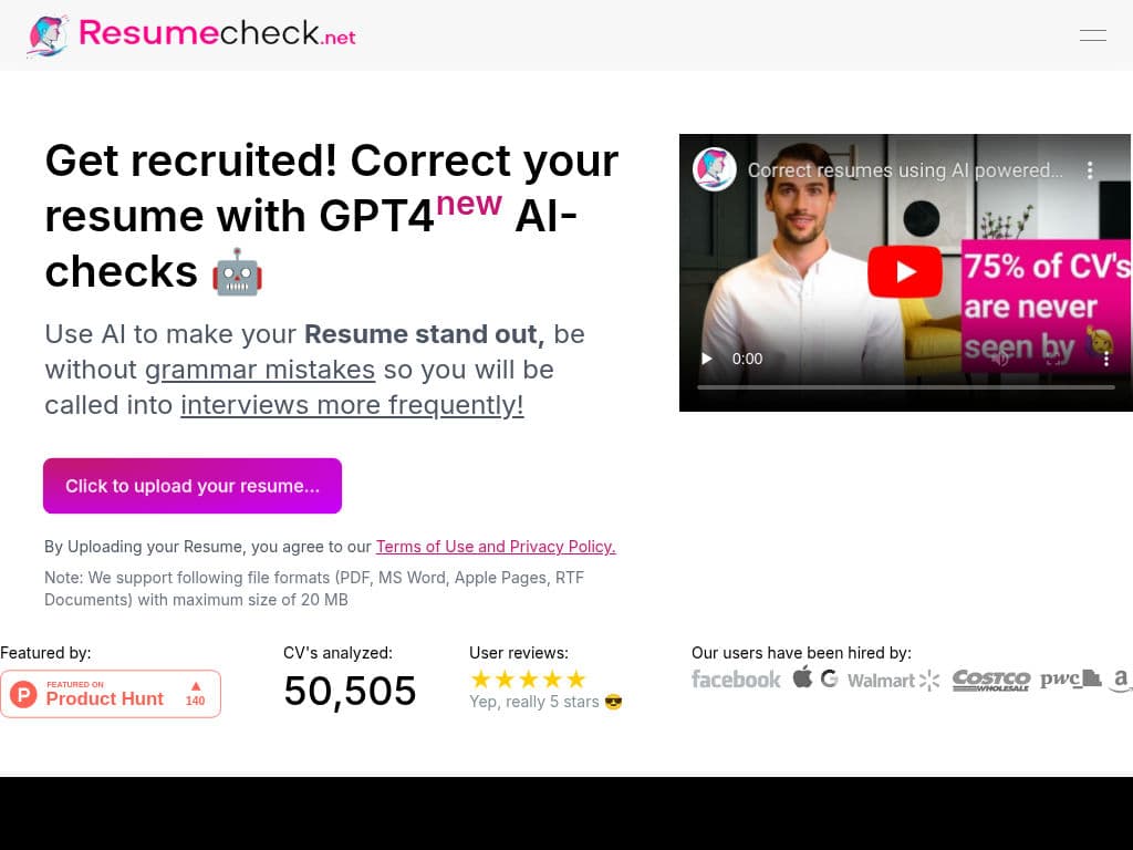 resumecheck.net