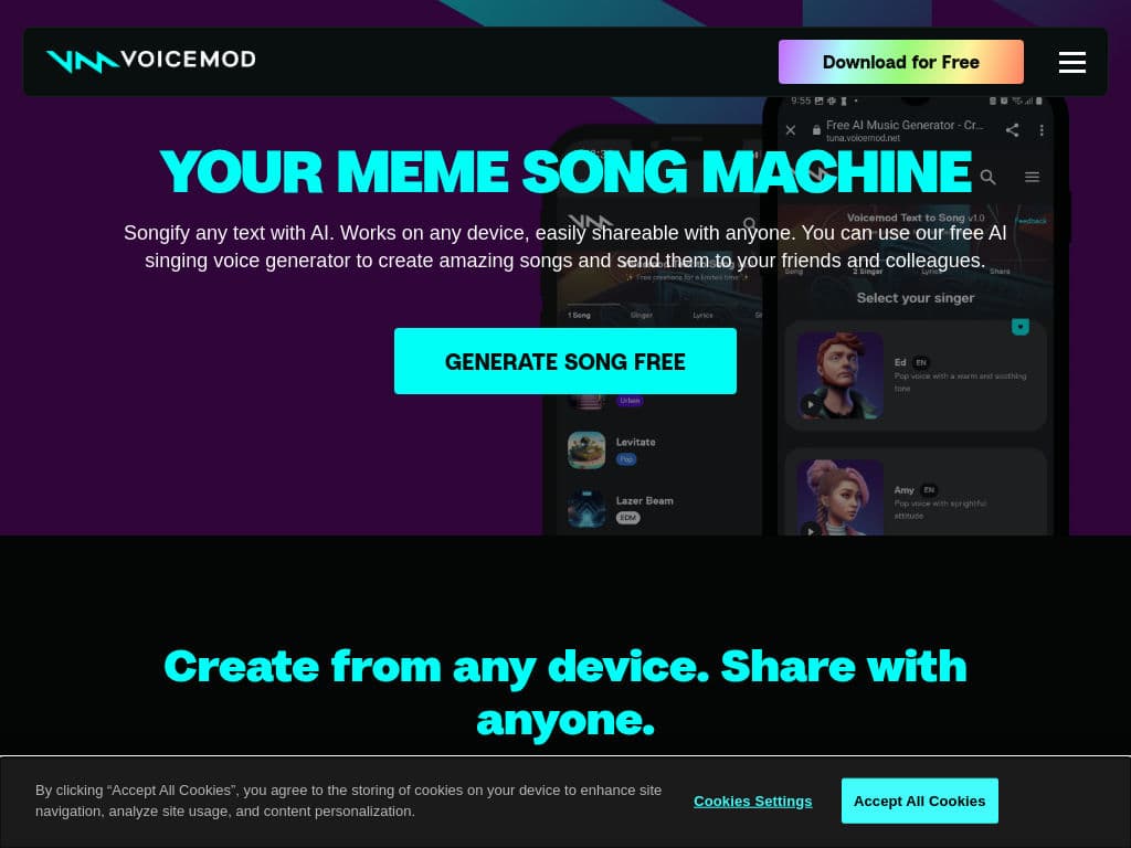 Text-To-Song